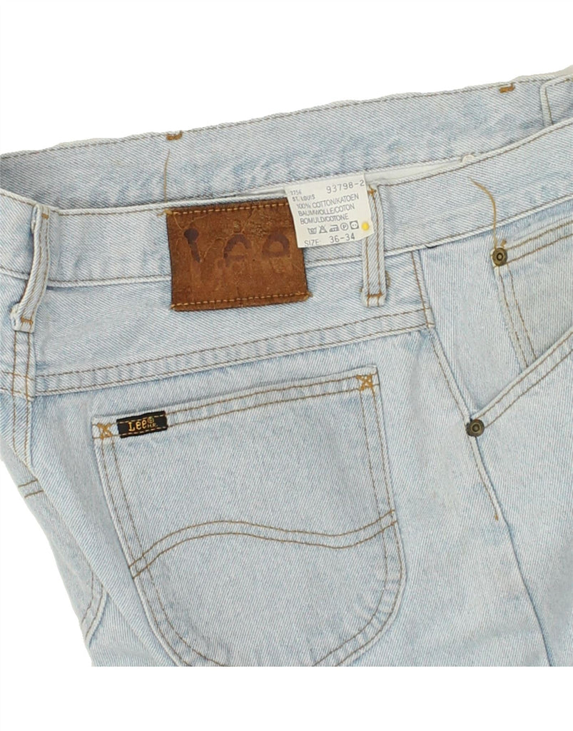 LEE Mens Tapered Jeans W36 L34 Blue Cotton | Vintage Lee | Thrift | Second-Hand Lee | Used Clothing | Messina Hembry 