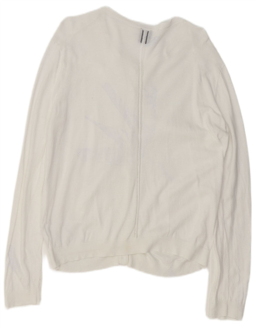 Gap Womens Cardigan Sweater UK 18 XL White Cotton