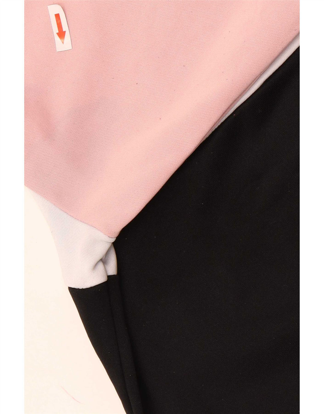 Fila Womens Graphic Tracksuit Top Jacket UK 14 Medium Pink Colourblock