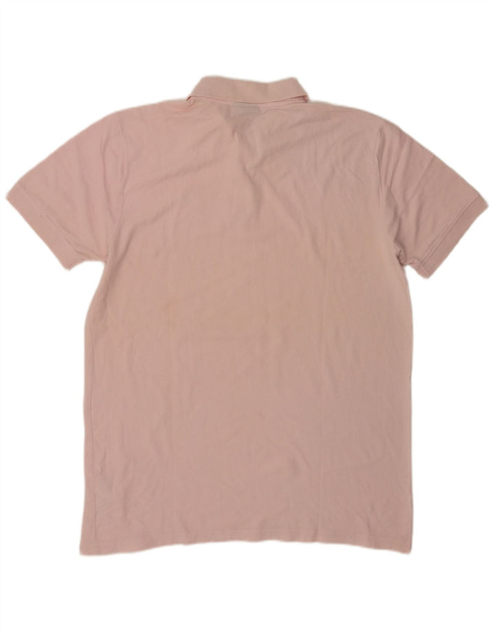 Kappa Mens Polo Shirt XL Pink Cotton