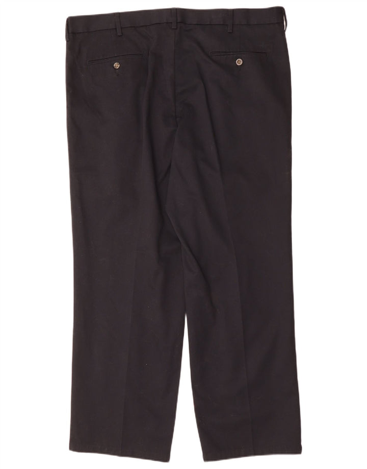 Dockers Mens Pegged Chino Trousers W40 L30 Black Cotton
