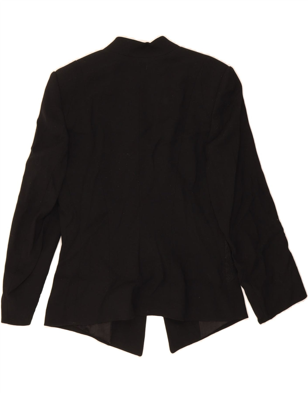 CARLO PIGNATELLI Womens Blazer Jacket UK 12 Medium Black Wool Vintage Carlo Pignatelli and Second-Hand Carlo Pignatelli from Messina Hembry 