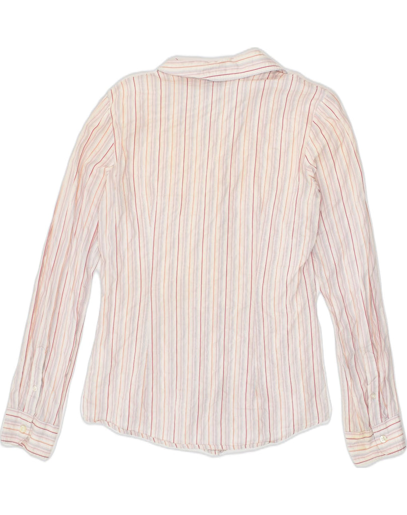 MARLBORO CLASSICS Womens Shirt EU 42 Large Pink Striped Cotton | Vintage Marlboro Classics | Thrift | Second-Hand Marlboro Classics | Used Clothing | Messina Hembry 