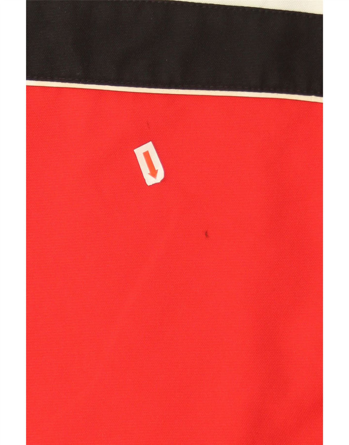 Alpinestars Mens Graphic Racer Jacket UK 42 XL Red Colourblock Polyester
