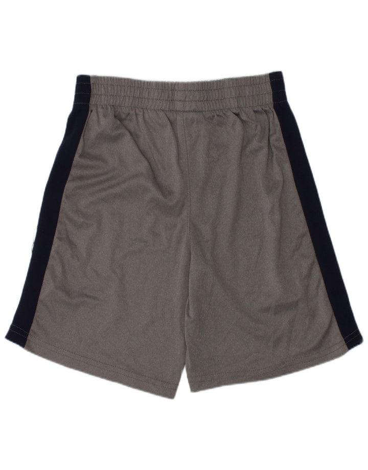 Puma Boys Graphic Sport Shorts 5-6 Years  Grey Colourblock Polyester