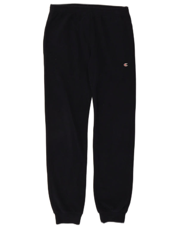 Champion Boys Fleece Tracksuit Trousers Joggers 11-12 Years Large Navy Blue