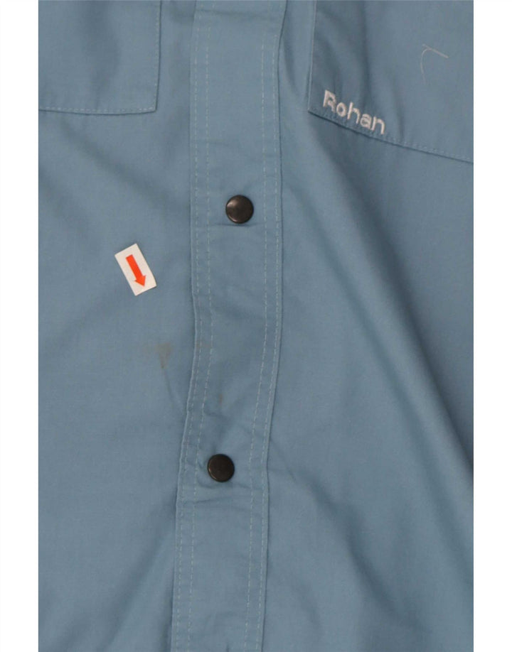 Rohan Mens Shirt Large Blue Polyester