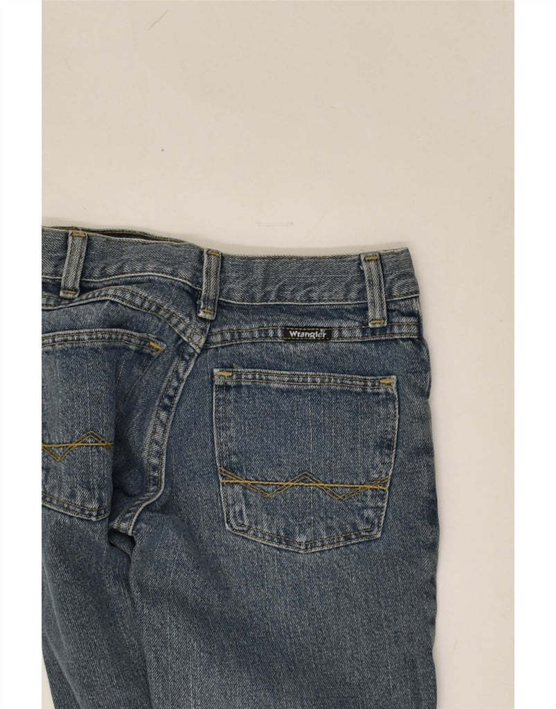 WRANGLER Boys Straight Jeans 7-8 Years W22 L21  Blue Cotton | Vintage Wrangler | Thrift | Second-Hand Wrangler | Used Clothing | Messina Hembry 