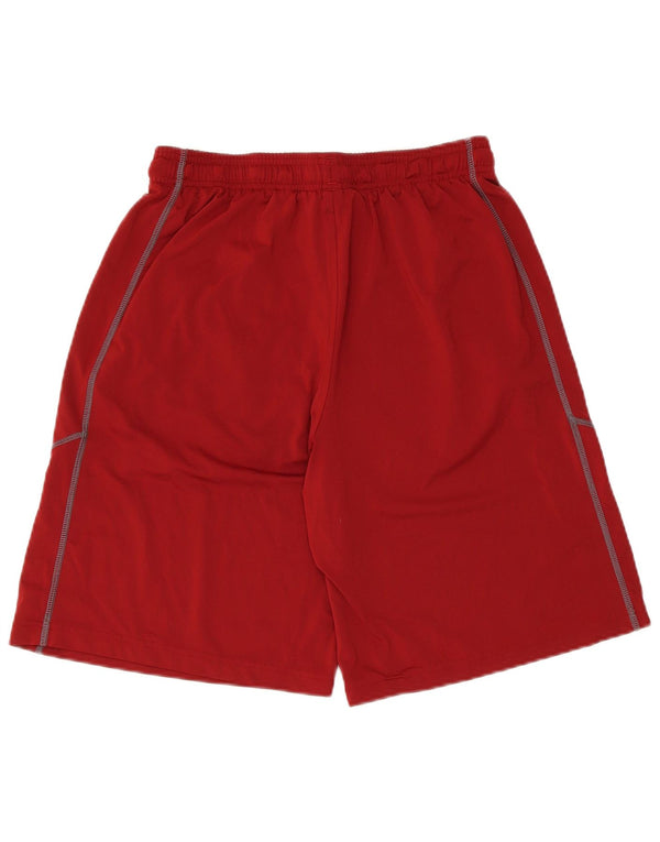 Under Armour Mens Heat Gear Sport Shorts Medium Maroon Polyester