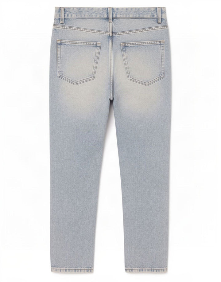 Zara Mens Slim Cropped Jeans EU 40 Medium W31 L26 Blue