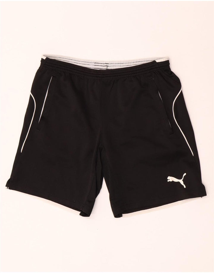Puma Boys Sport Shorts 15-16 Years Black Polyester