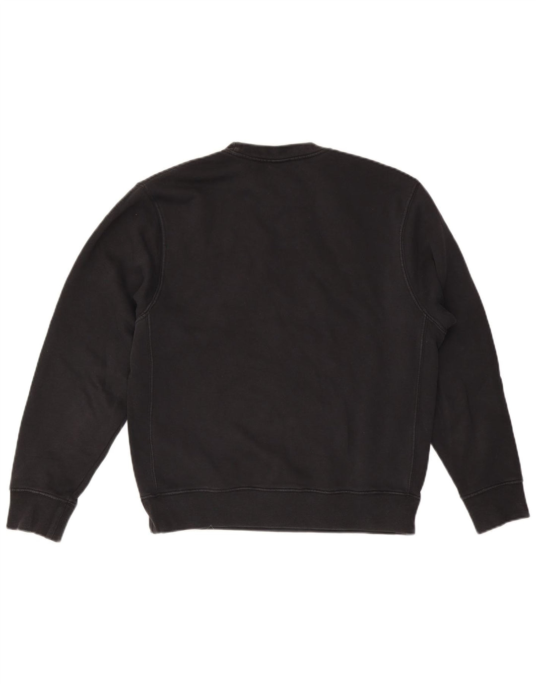 Nike Mens Sweatshirt Jumper Small Black Cotton