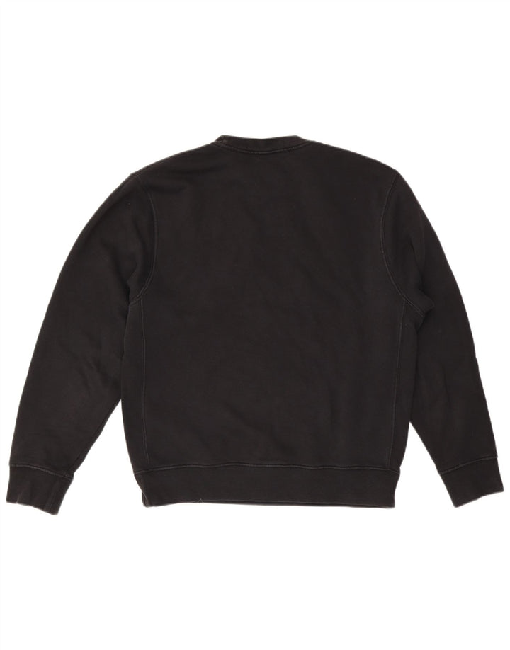 Nike Mens Sweatshirt Jumper Small Black Cotton