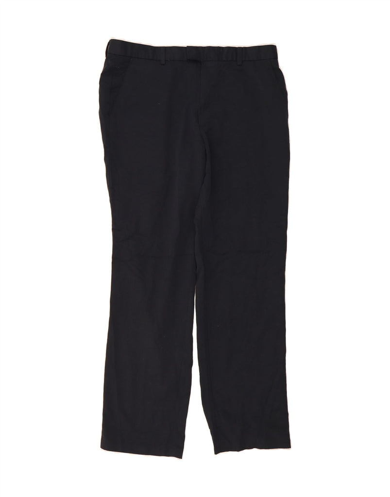 DOCKERS Mens Classic Fit Straight Suit Trousers W36 L34 Navy Blue Vintage Dockers and Second-Hand Dockers from Messina Hembry 