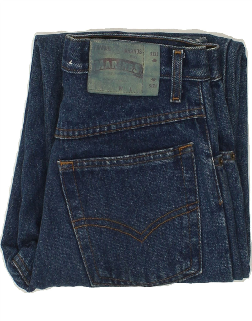 VINTAGE Mens Tapered Jeans W29 L32 Navy Blue Cotton Vintage Vintage and Second-Hand Vintage from Messina Hembry 