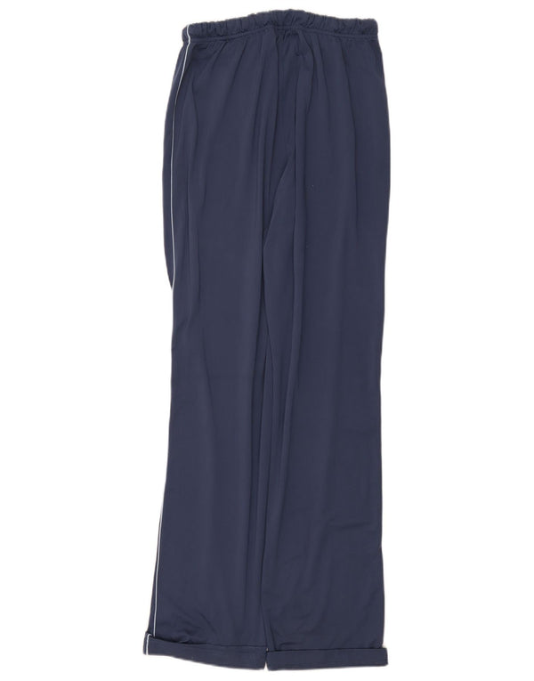 DIADORA Womens Tracksuit Trousers UK 12 Medium  Navy Blue Polyester