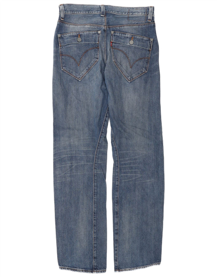 Levi's Mens Engineered Straight Jeans W30 L34 Blue Cotton