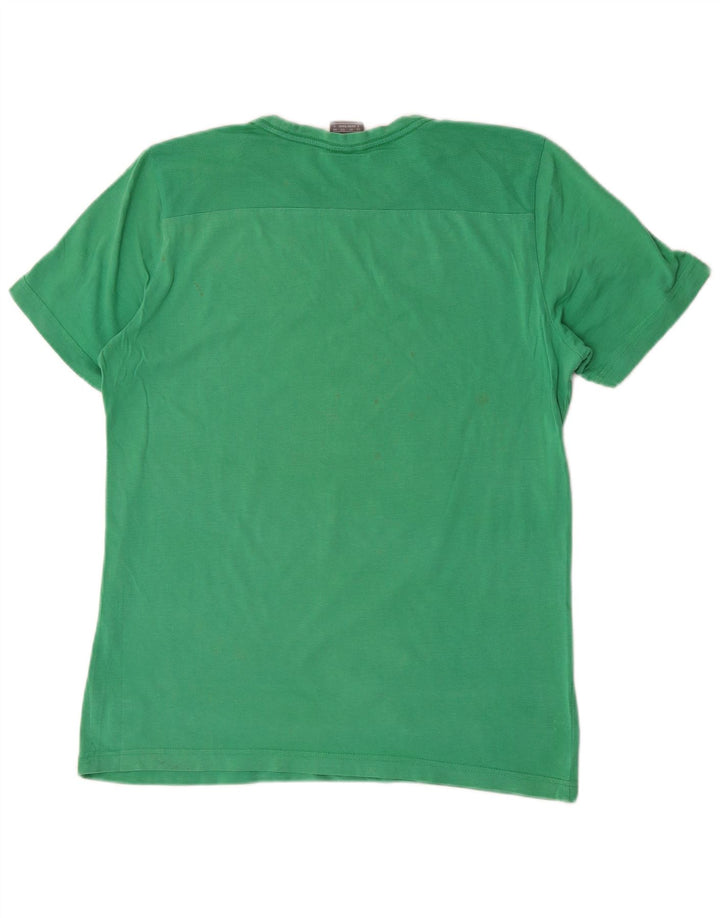 Puma Mens Graphic T-Shirt Top Small Green