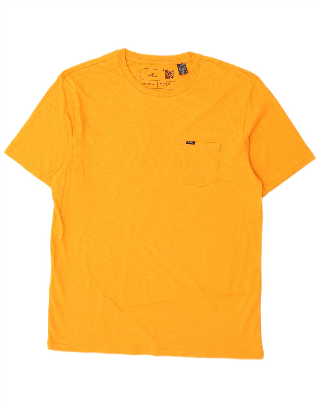 O'Neill Mens Regular Fit T-Shirt Top Medium Orange Cotton