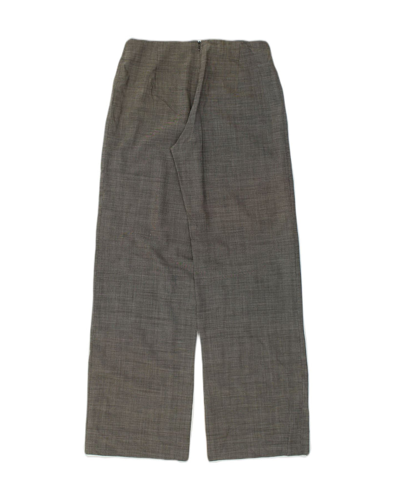 GAI MATTIOLO Womens Straight Casual Trousers UK 14 Medium W28 L31 Grey | Vintage Gai Mattiolo | Thrift | Second-Hand Gai Mattiolo | Used Clothing | Messina Hembry 