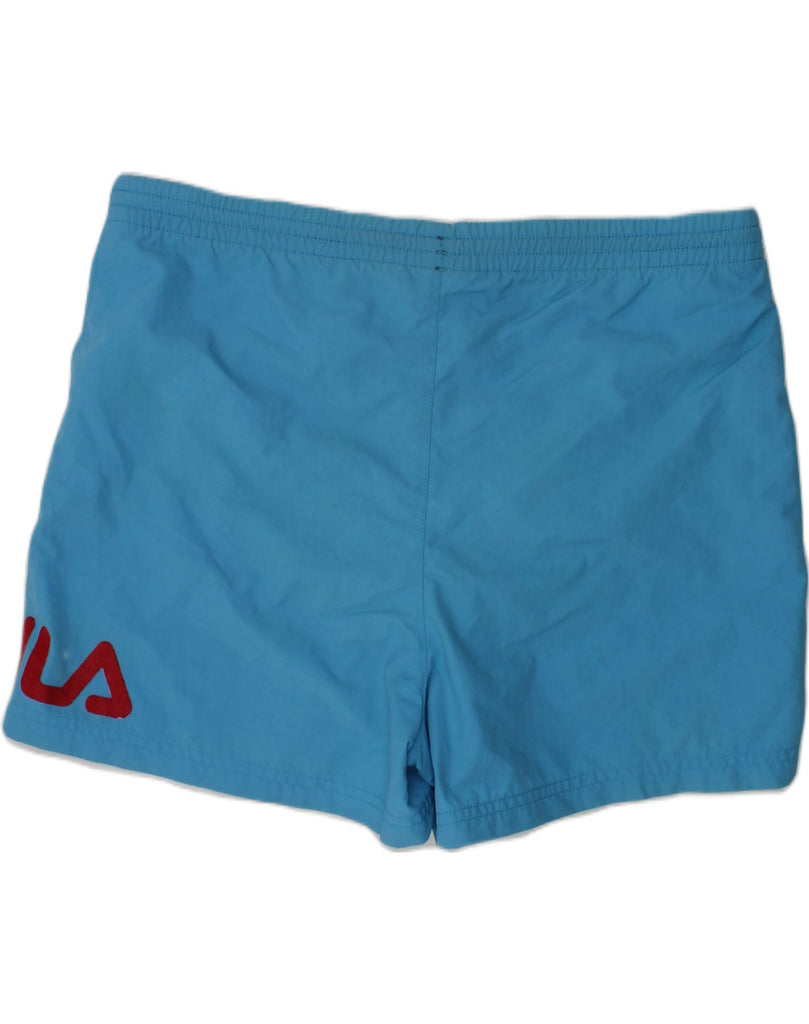 FILA Boys Sport Shorts 11-12 Years Blue Polyester | Vintage Fila | Thrift | Second-Hand Fila | Used Clothing | Messina Hembry 