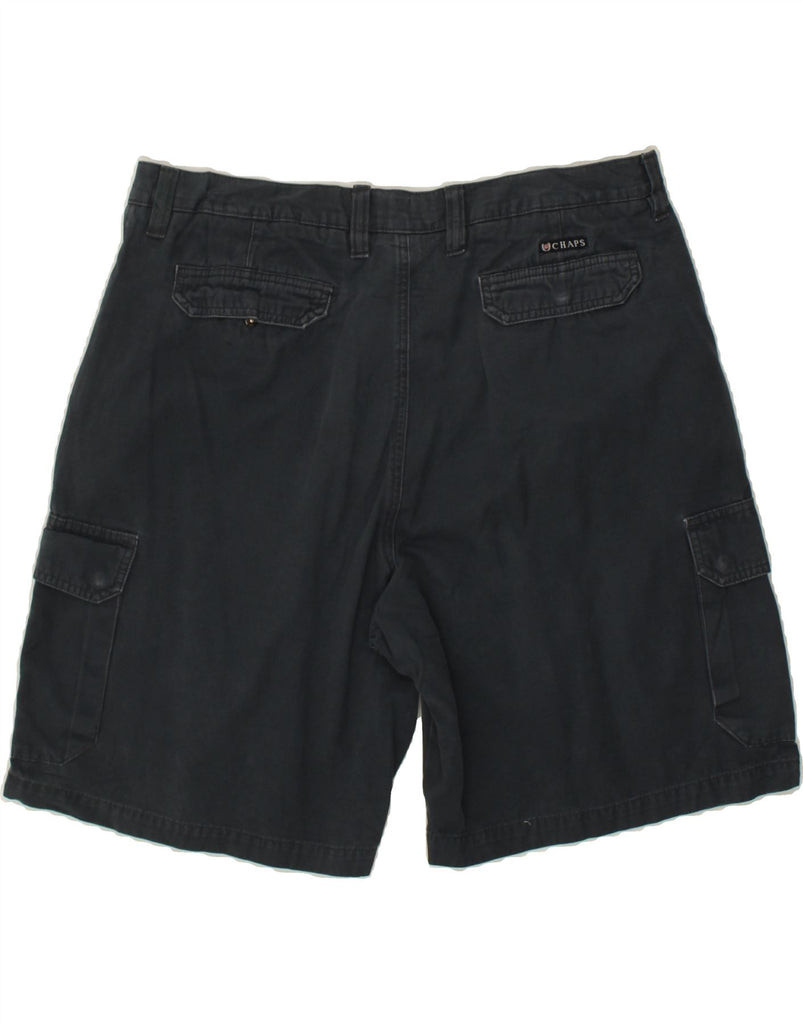 CHAPS Mens Cargo Shorts W38 XL Black Cotton Vintage Chaps and Second-Hand Chaps from Messina Hembry 