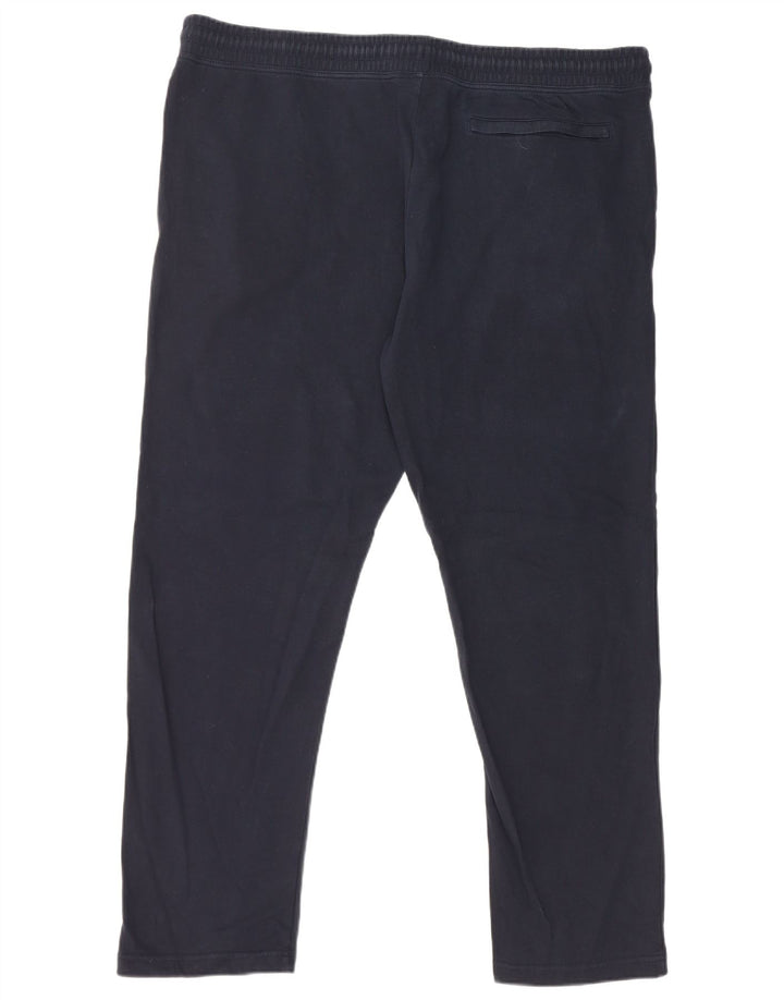 Marks & Spencer Mens Regular Tracksuit Trousers 2XL  Navy Blue Cotton