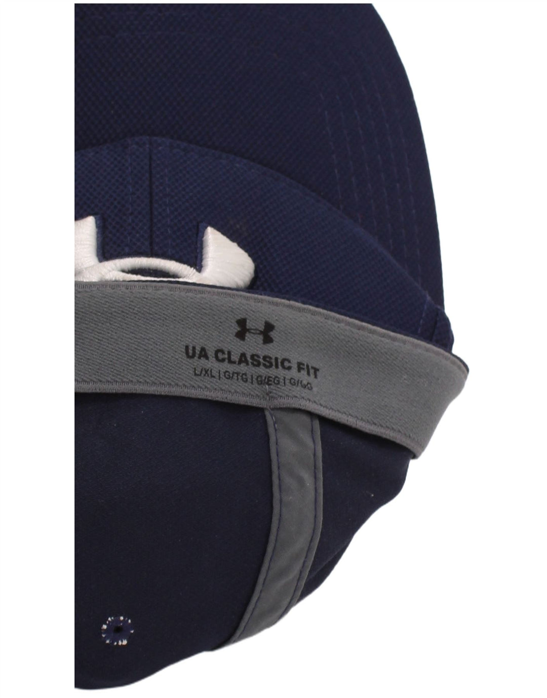 Under Armour Mens Graphic Classic Fit Baseball Cap Large/XL Navy Blue