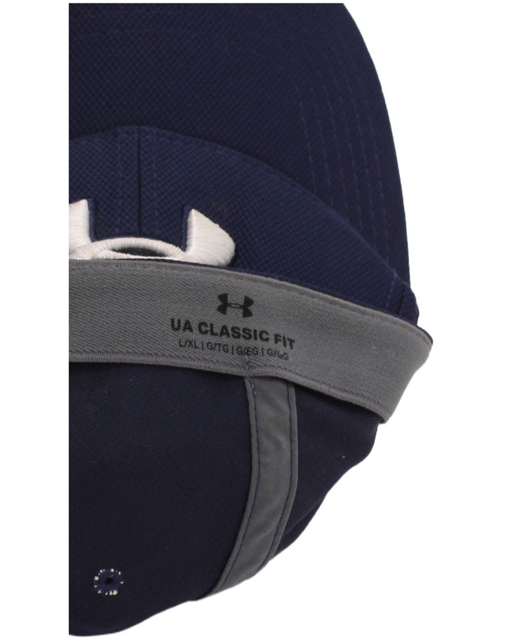 Under Armour Mens Graphic Classic Fit Baseball Cap Large/XL Navy Blue
