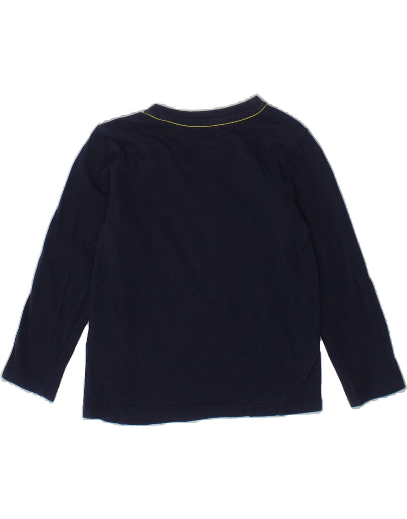 GUESS Baby Boys Graphic Top Long Sleeve 18-24 Months Navy Blue Cotton Vintage Guess and Second-Hand Guess from Messina Hembry 