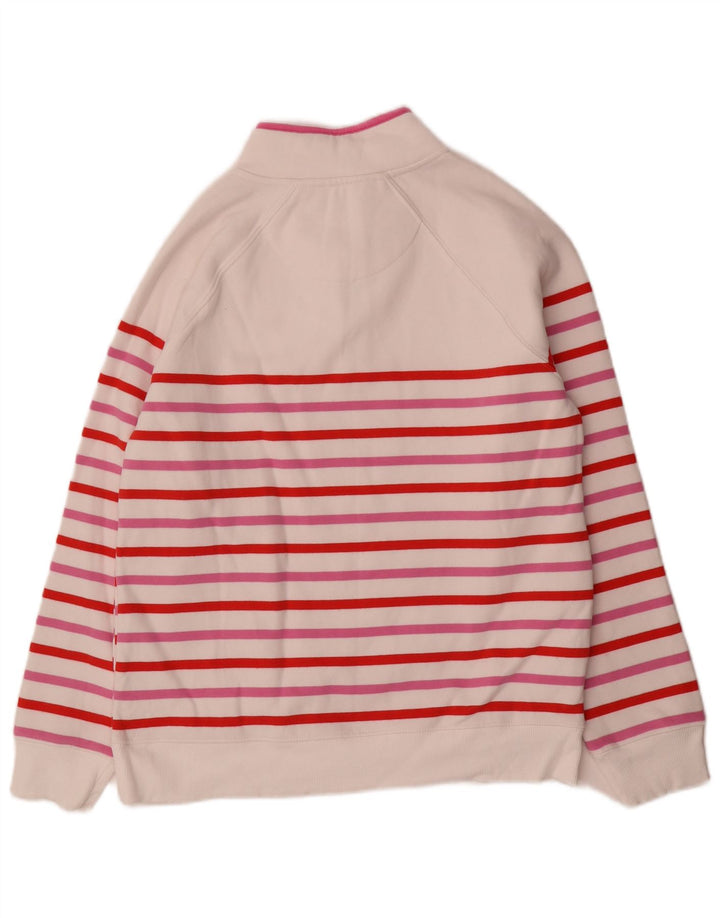Crew Clothing Womens Sweatshirt Jumper UK 12 Medium Multicoloured Striped