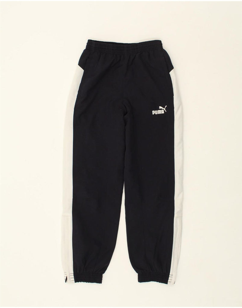 PUMA Boys Tracksuit Trousers Joggers 14-15 Years Black | Vintage Puma | Thrift | Second-Hand Puma | Used Clothing | Messina Hembry 