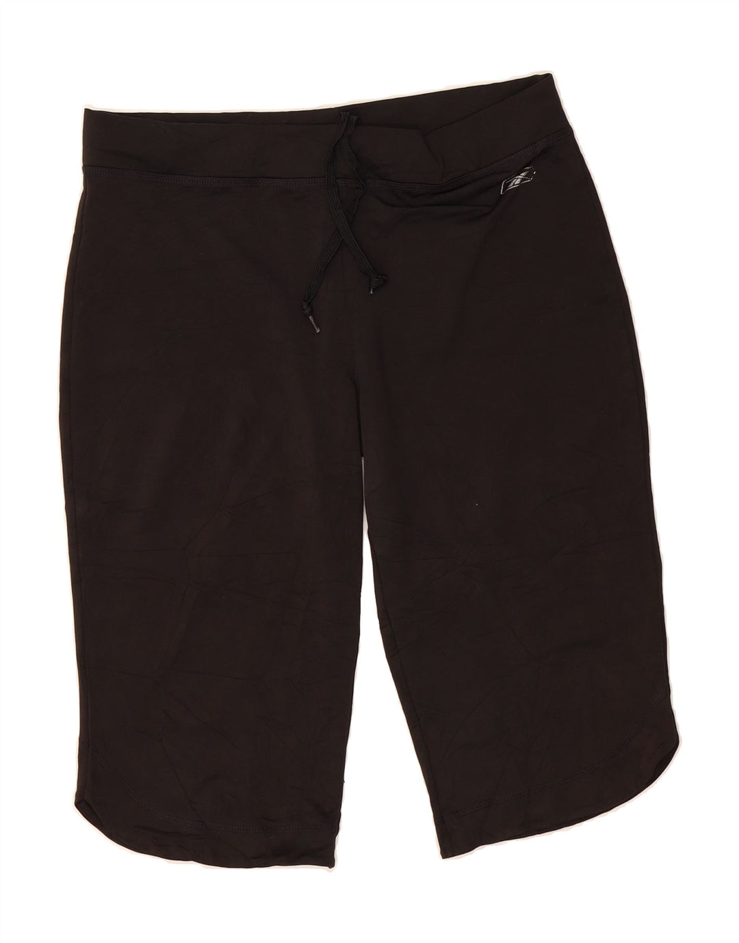 REEBOK Womens Sport Shorts UK 16 Large  Black Polyester Vintage Reebok and Second-Hand Reebok from Messina Hembry 