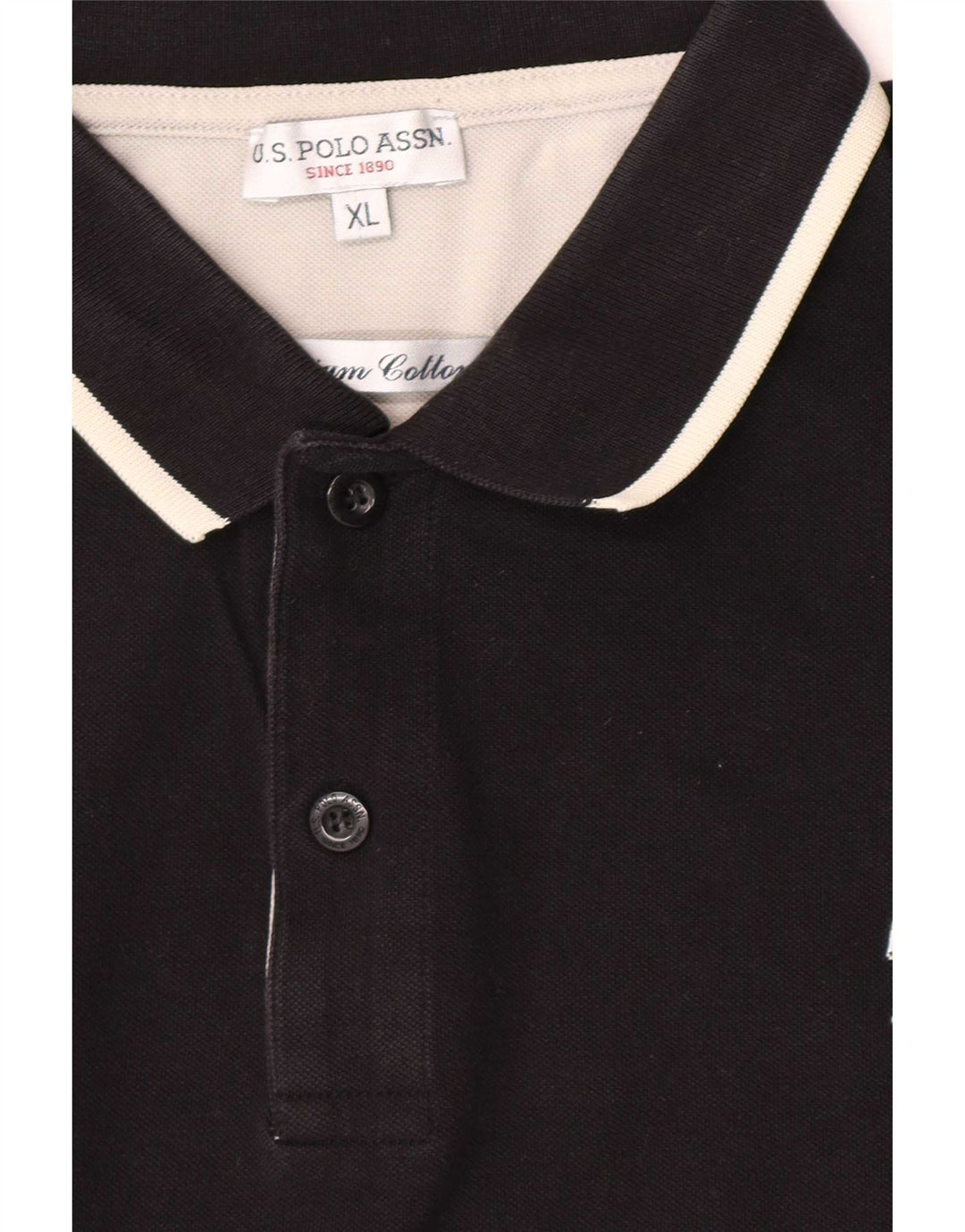 U.S. Polo Assn. Mens Shirt XL Black