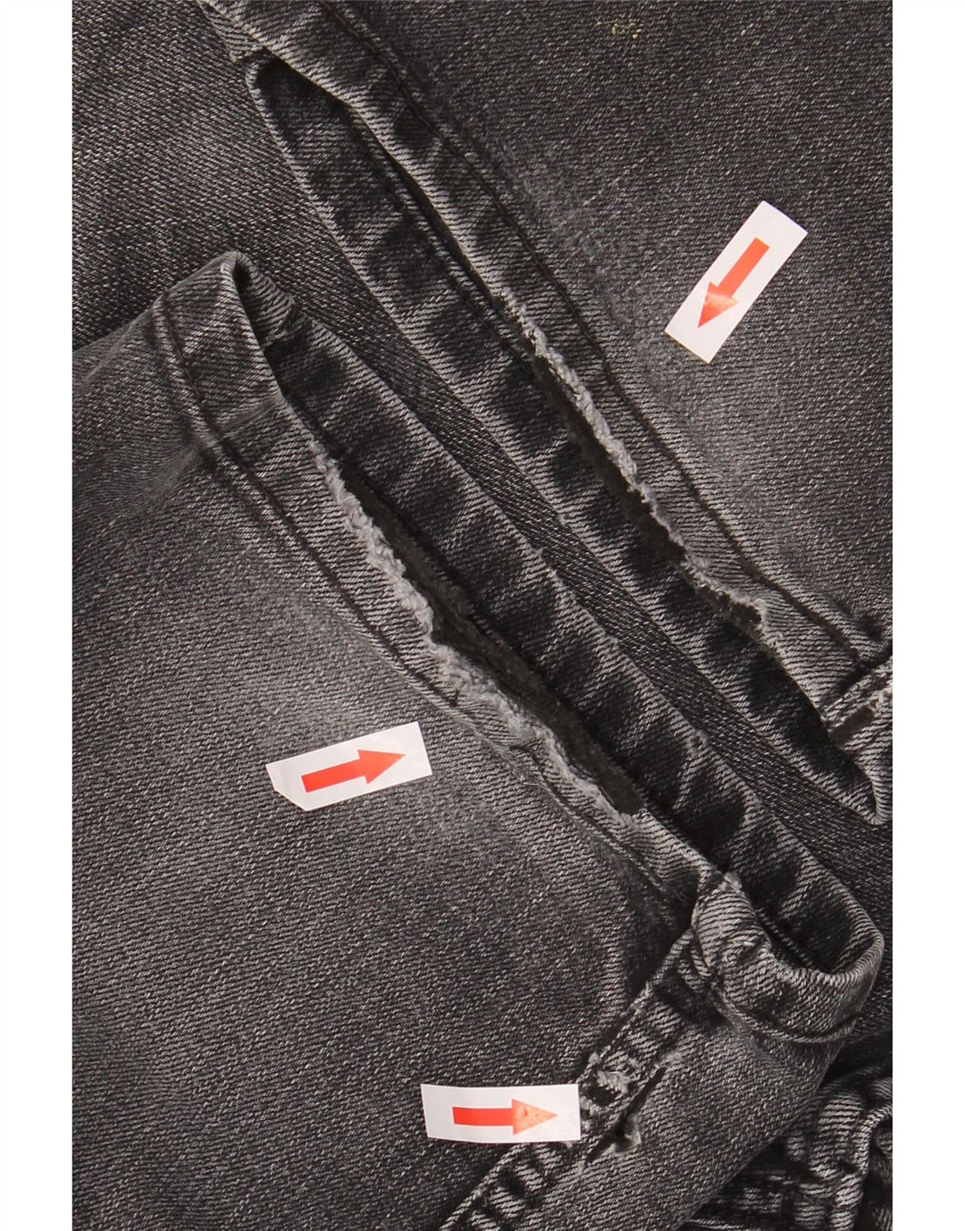 Marks & Spencer Mens Tapered Jeans W36 L29 Grey Cotton