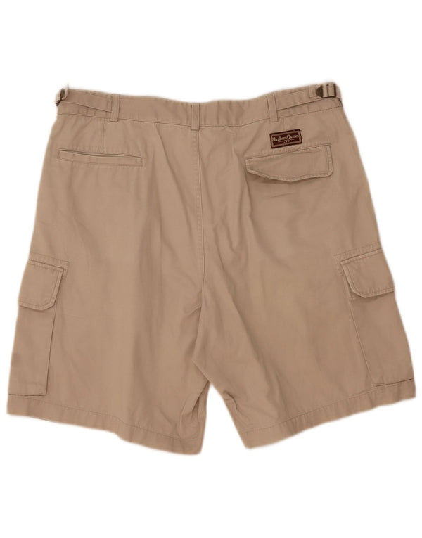 Marlboro Classics Mens Cargo Shorts EU 54 2XL W36 Beige