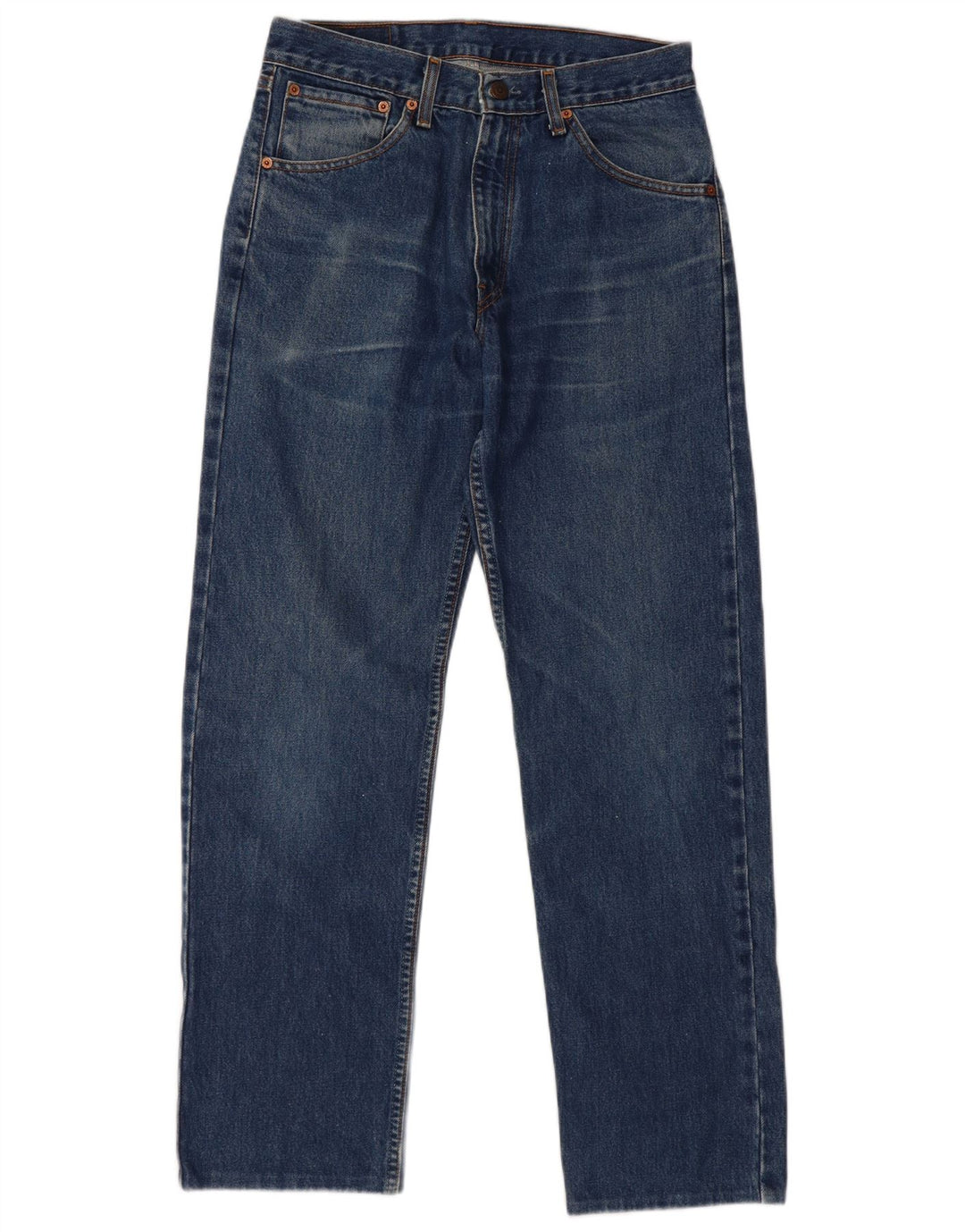 Levi's Mens 521 Straight Jeans W32 L32 Blue Cotton