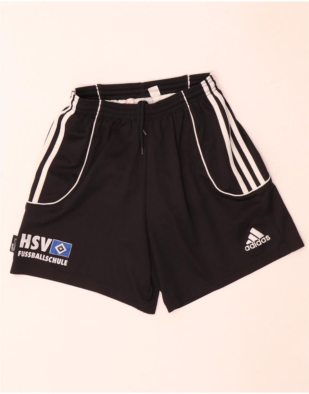 Adidas Mens Climalite Graphic Sport Shorts XS Black Polyester