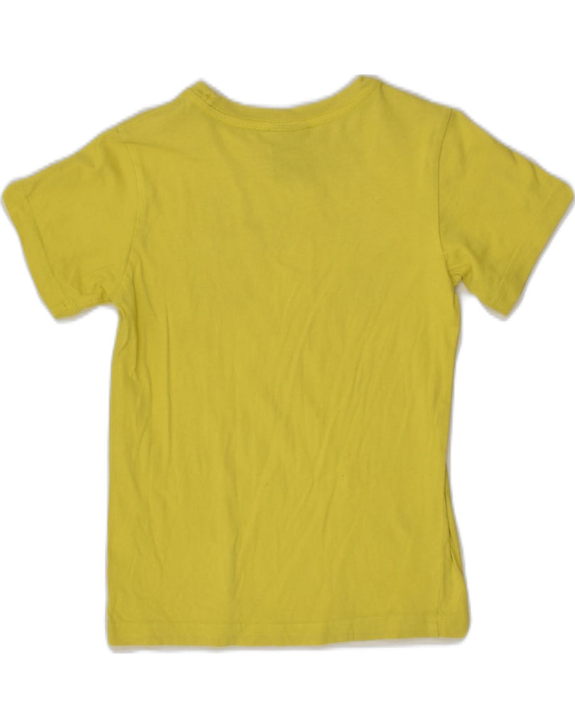 CHAMPION Boys Graphic T-Shirt Top 7-8 Years Small  Yellow Cotton | Vintage Champion | Thrift | Second-Hand Champion | Used Clothing | Messina Hembry 