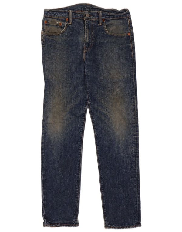 Levi's Mens Slim Jeans W30 L32 Blue Cotton