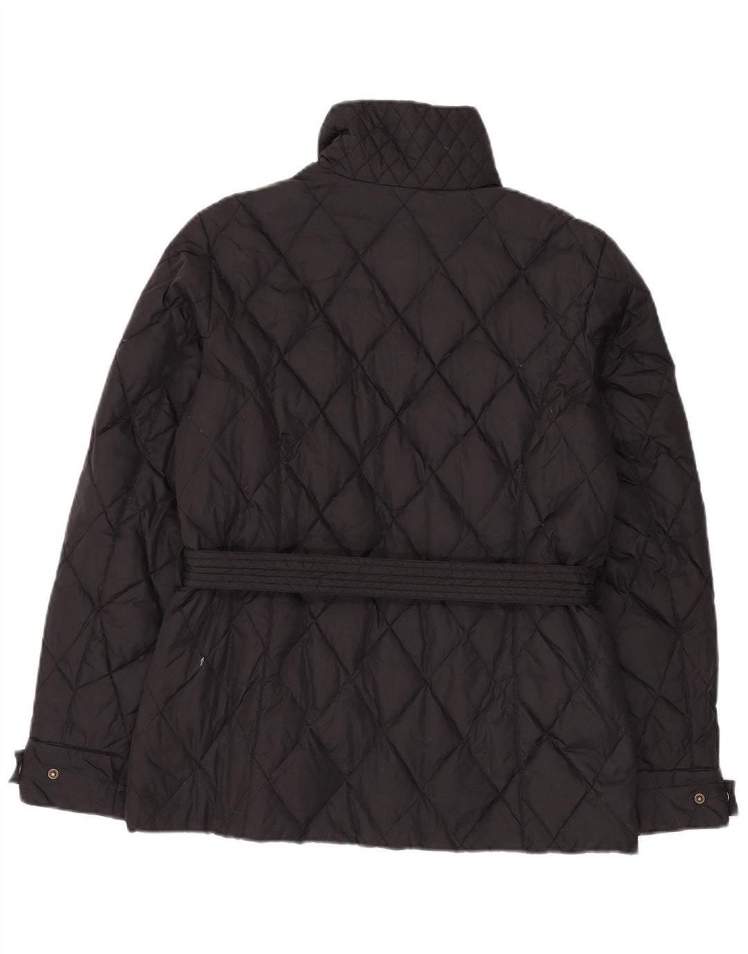 Diadora Womens Quilted Jacket UK 14 Medium Black