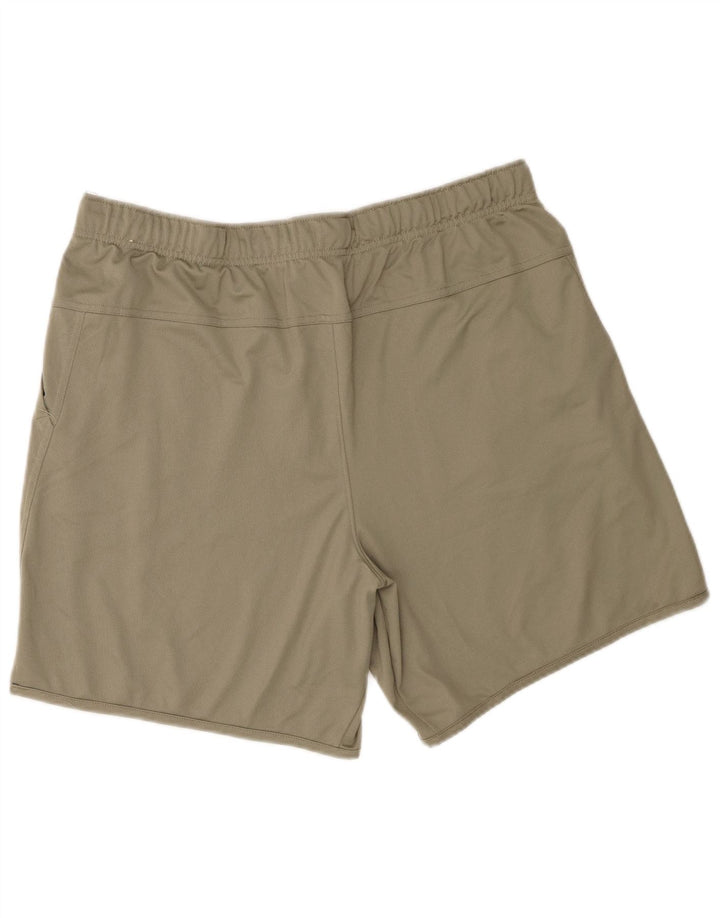 Nike Mens Dri Fit Sport Shorts XL  Khaki Polyester