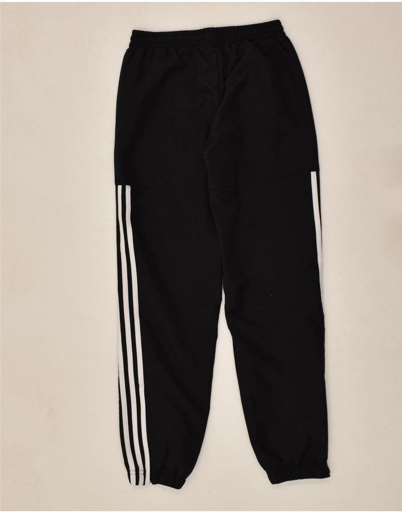 ADIDAS Boys Tracksuit Trousers Joggers 11-12 Years Black Polyester | Vintage Adidas | Thrift | Second-Hand Adidas | Used Clothing | Messina Hembry 