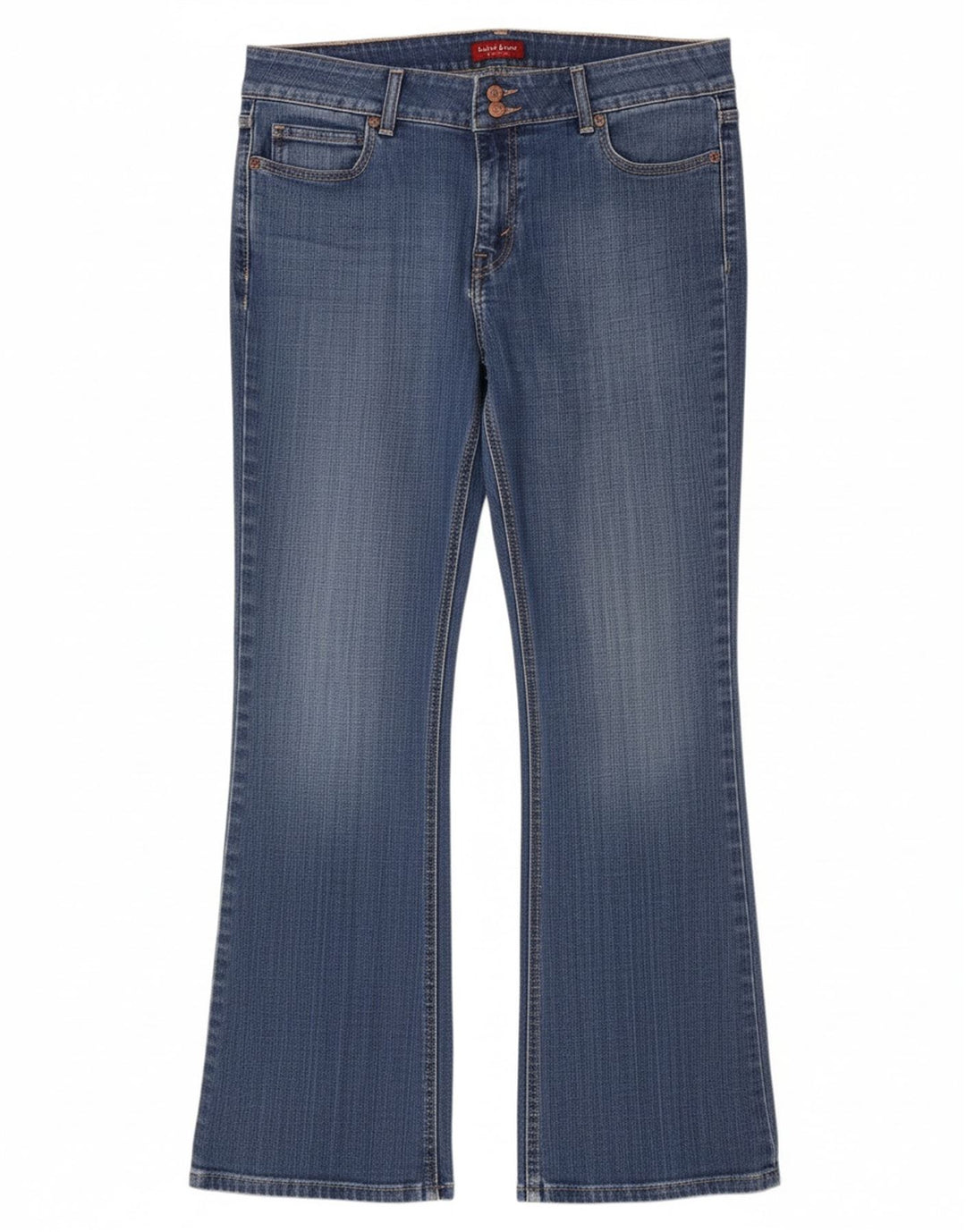 LEVI'S Womens Bootcut Jeans US 12 Large W34 L31 Blue Cotton