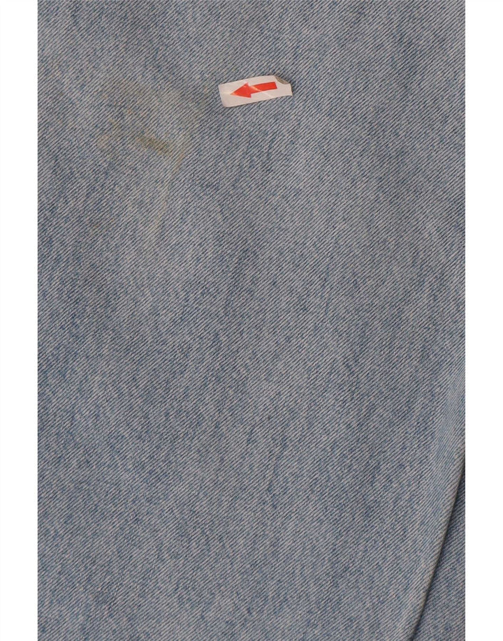 Diesel Womens High Waist Jeans W30 L32 Blue Cotton