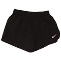 Nike Womens Dri Fit Sport Shorts UK 12 Medium Black Polyester