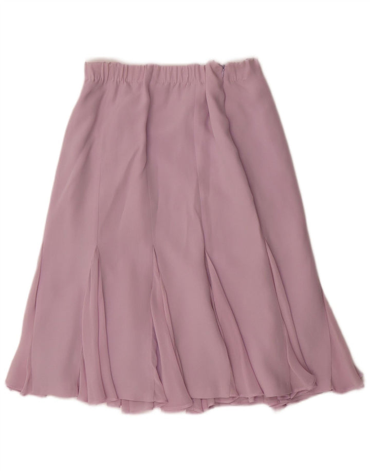 Luisa Spagnoli Womens A-Line Skirt W28 Medium Purple
