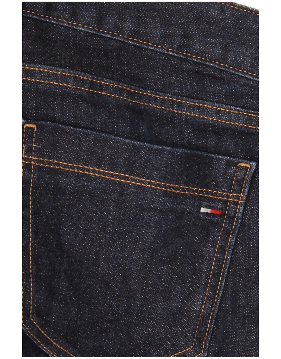 Tommy Hilfiger Womens Straight Jeans US 6 Medium W32 L30 Navy Blue