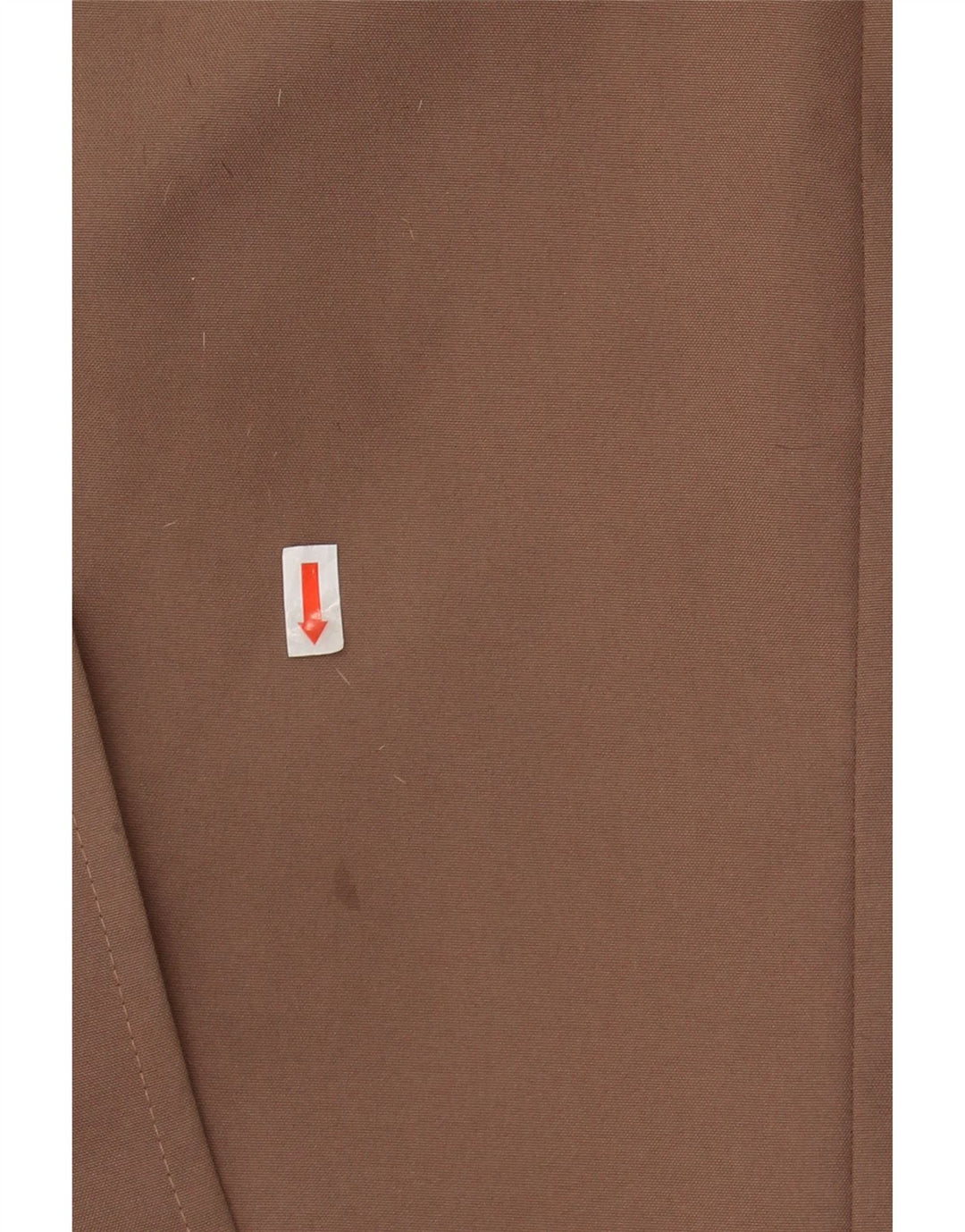 VINTAGE Womens Overcoat UK 16 Large Brown Polyester Vintage Vintage and Second-Hand Vintage from Messina Hembry 