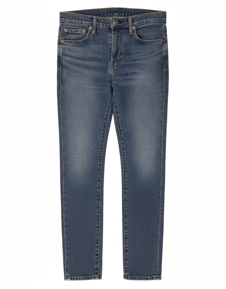 LEVI'S Mens Slim Jeans W30 L30 Blue Cotton